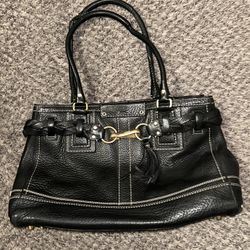 Large Vintage Coach Tote Bag 