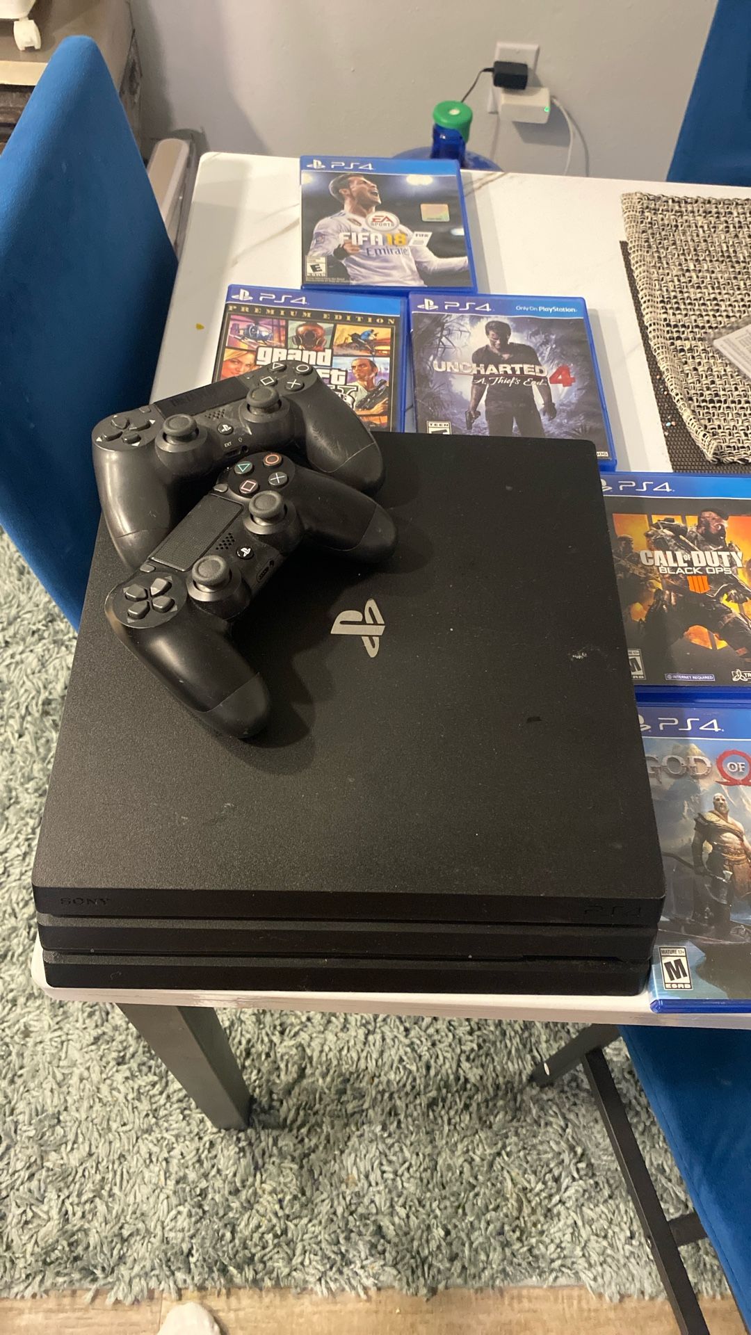 PS4 Controller And Games