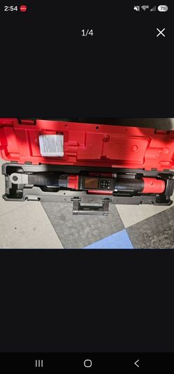 Milwaukee M12 FUEL One-Key 12-Volt Lithium-Ion Brushless Cordless 1/2 in. Digital Torque Wrench with 4.0 Ah Battery and Charger