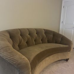 Velvet Drexel Heritage Sofa
