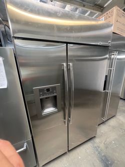 Ge 48”Stainless Steel Refrigerator 2020