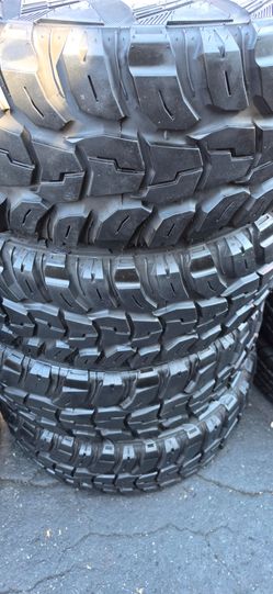 4 tires 35x12.50r17 fuzion max traction