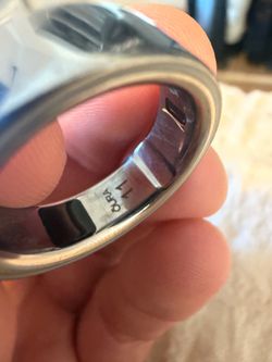 Silver Oura Ring 4 —Size 11