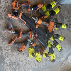 Ryobi. Ridgid