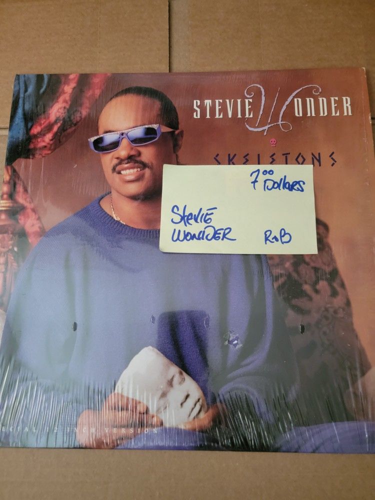 Stevie Wonder Skeletons Single Album