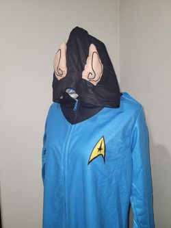 Adult Star Trek SPOCK Halloween Costume Size Medium Cash only