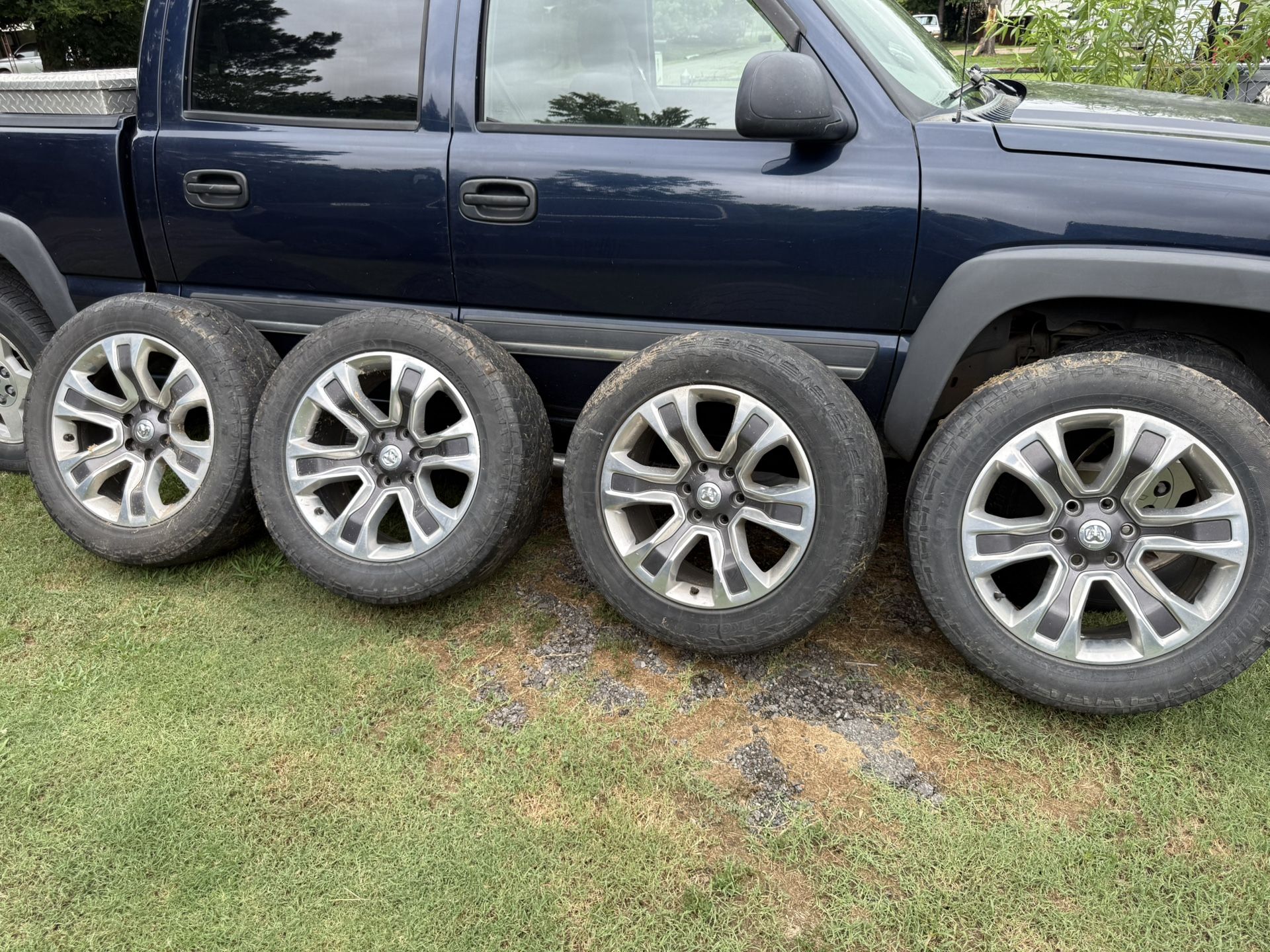 20’ Ram 1500 Longhorn Wheels With Sensors