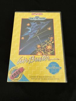 Air Buster Sega Genesis CIB