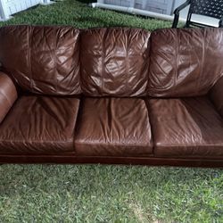 Leather Couch