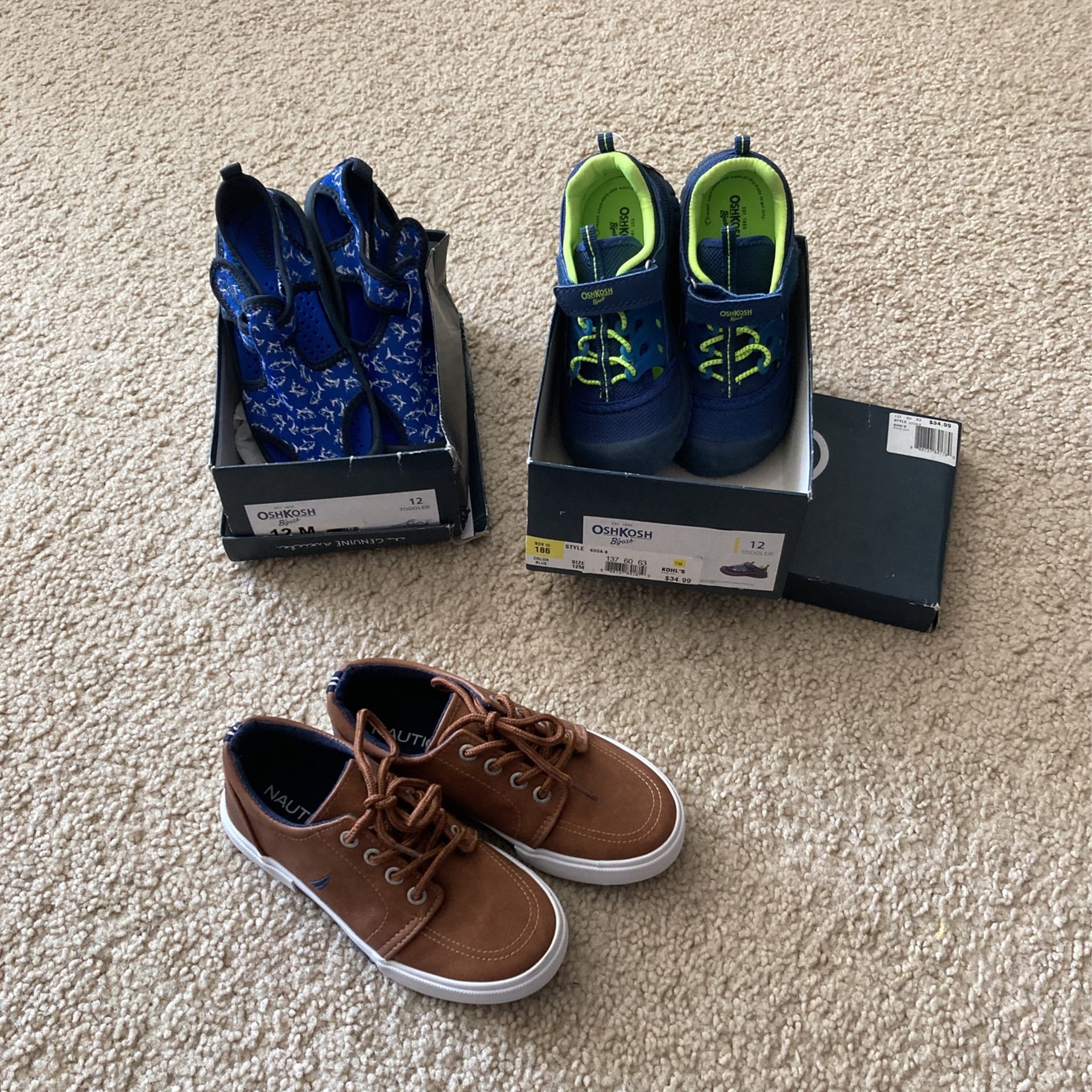 Boys Shoes Size Toddler 11 &12