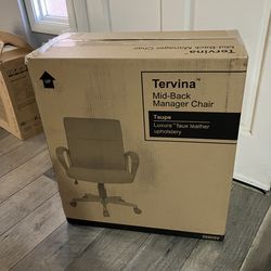 Tervina Luxura Mid-Back Manager Chair NEW