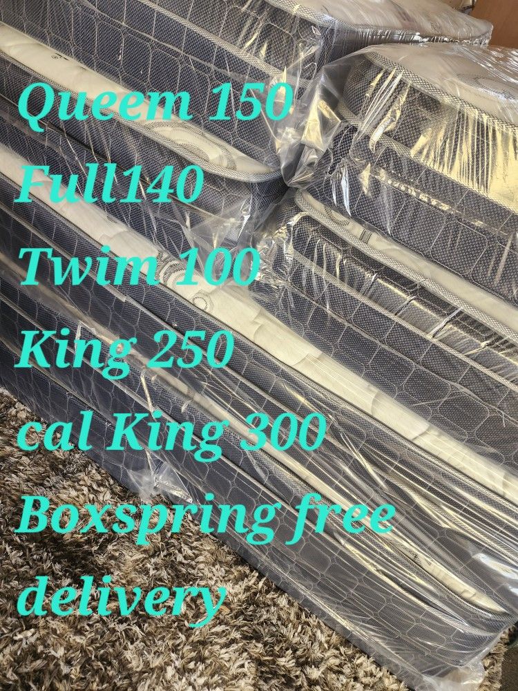 Mattress Pillow Top New