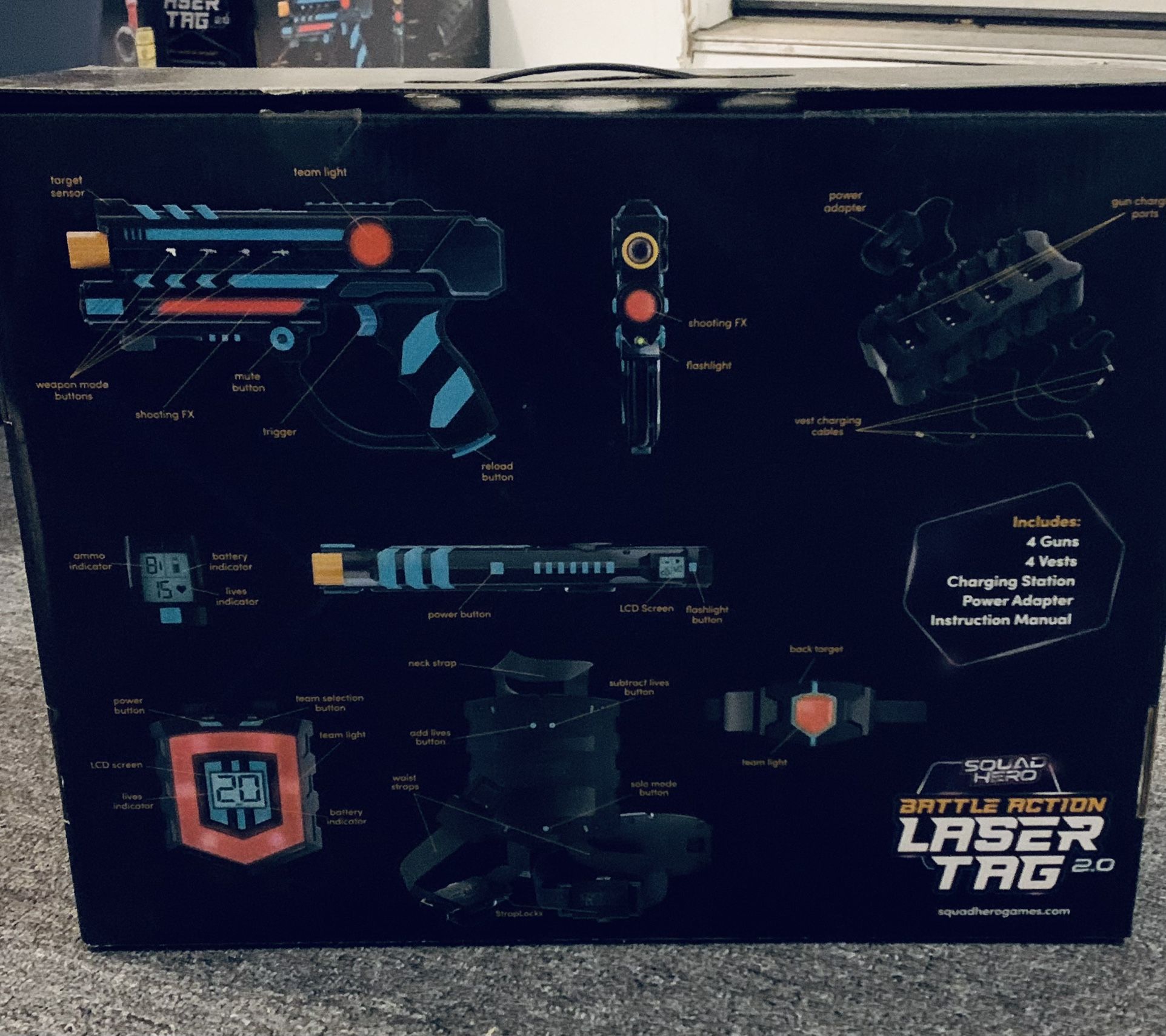 Squad Hero Laser Tag 2.0 ( 2 Sets ) for Sale in Lehightn Bor0, PA OfferUp