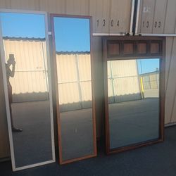 Full body mirror & head board mirror