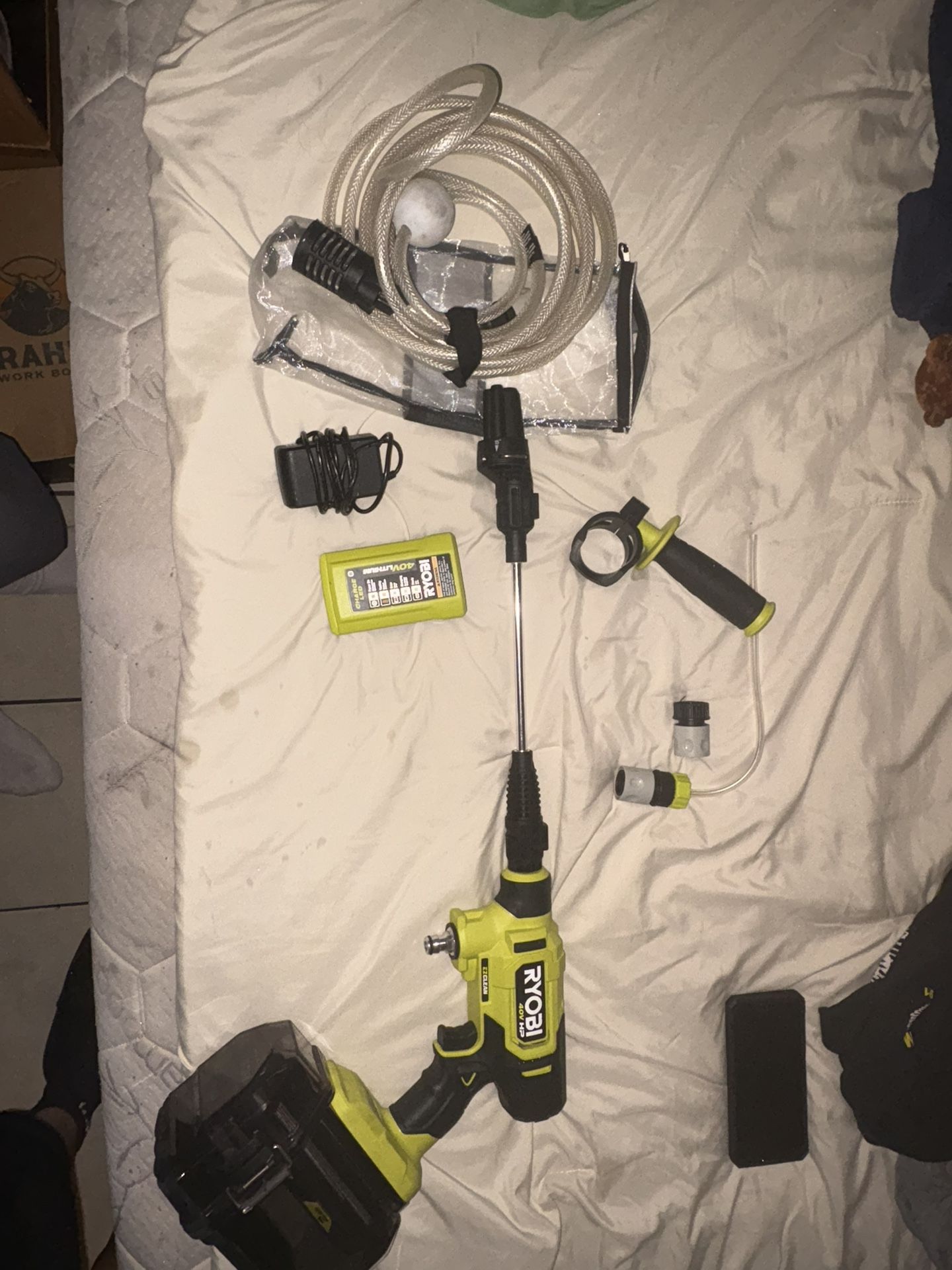 RYOBI 40V HP Brushless EZclean 600 PSI