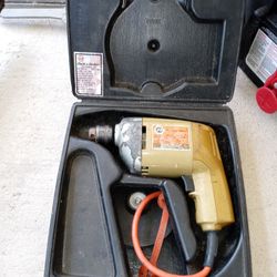 Corded Black And Decker Drill