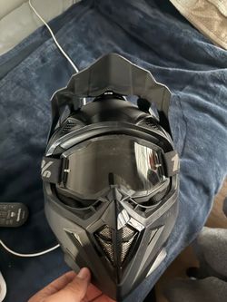 Yema helmet with 100% goggles