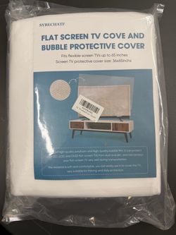Flat Screen TV Bubble Protective Cover 65 Inch