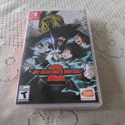 Nintendo Switch My Hero Ones Justice 2 Used Game.