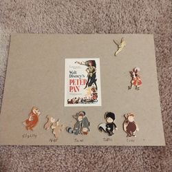 6 Peter Pan Disney Pins 