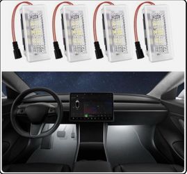 Tesla Model 3/Y footwell lights Purple