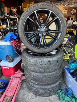 Continental 245-45-20 / 5 lug wheels