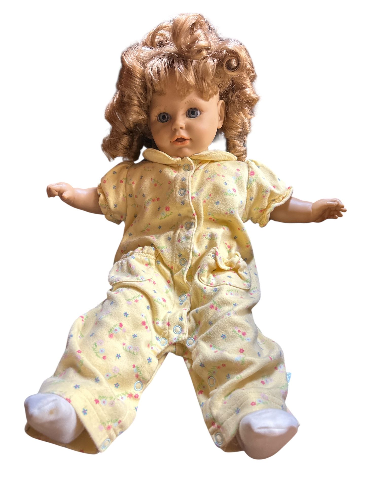 21” years berenguer baby doll nice and soft cuddley. Vintage doll no original box