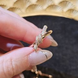 Knots Jewelries Set 18k Rosegold Plate Over Silver 