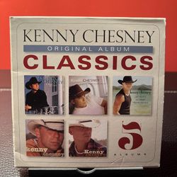KENNY CHESNEY - Original Album Classics - 5 CD - Box Set - Used