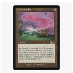 Memory Jar MTG