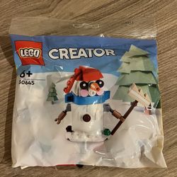 Lego Creator Snowman 30645 New 