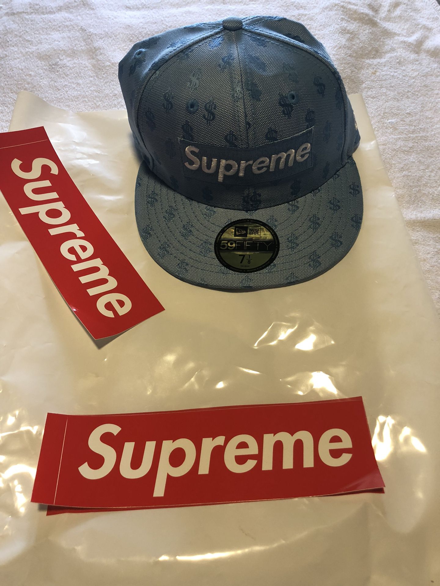 Supreme bag & sticker  Supreme bag, Logo sticker, Box logo