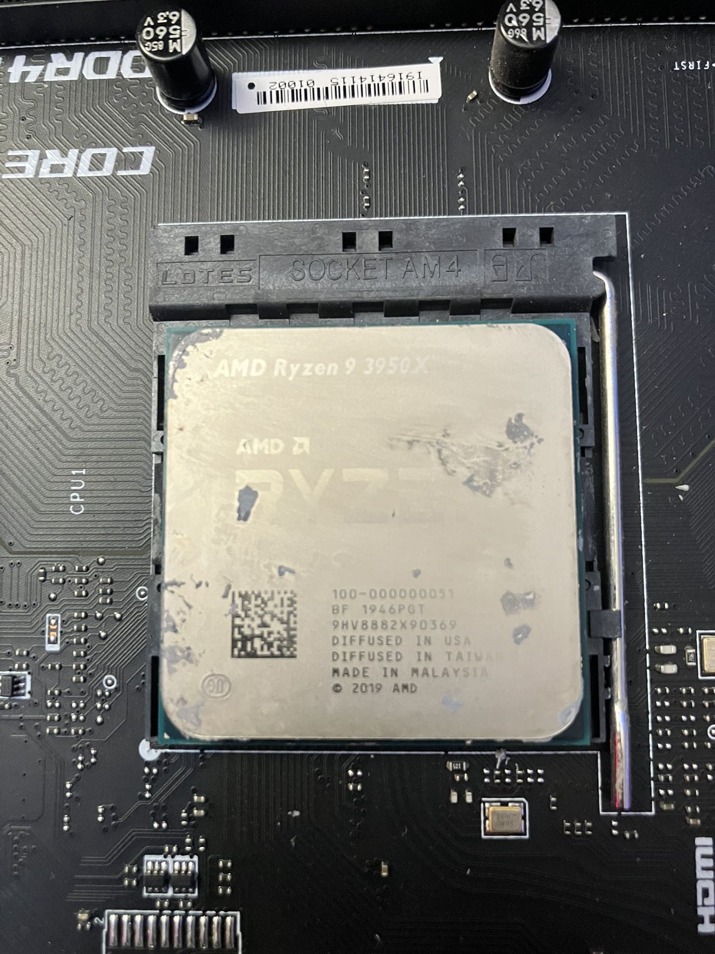 AMD Ryzen 9 3950x CPU