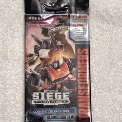 SDCC Exclusive Hasbro Transformers TCG 3 Pack