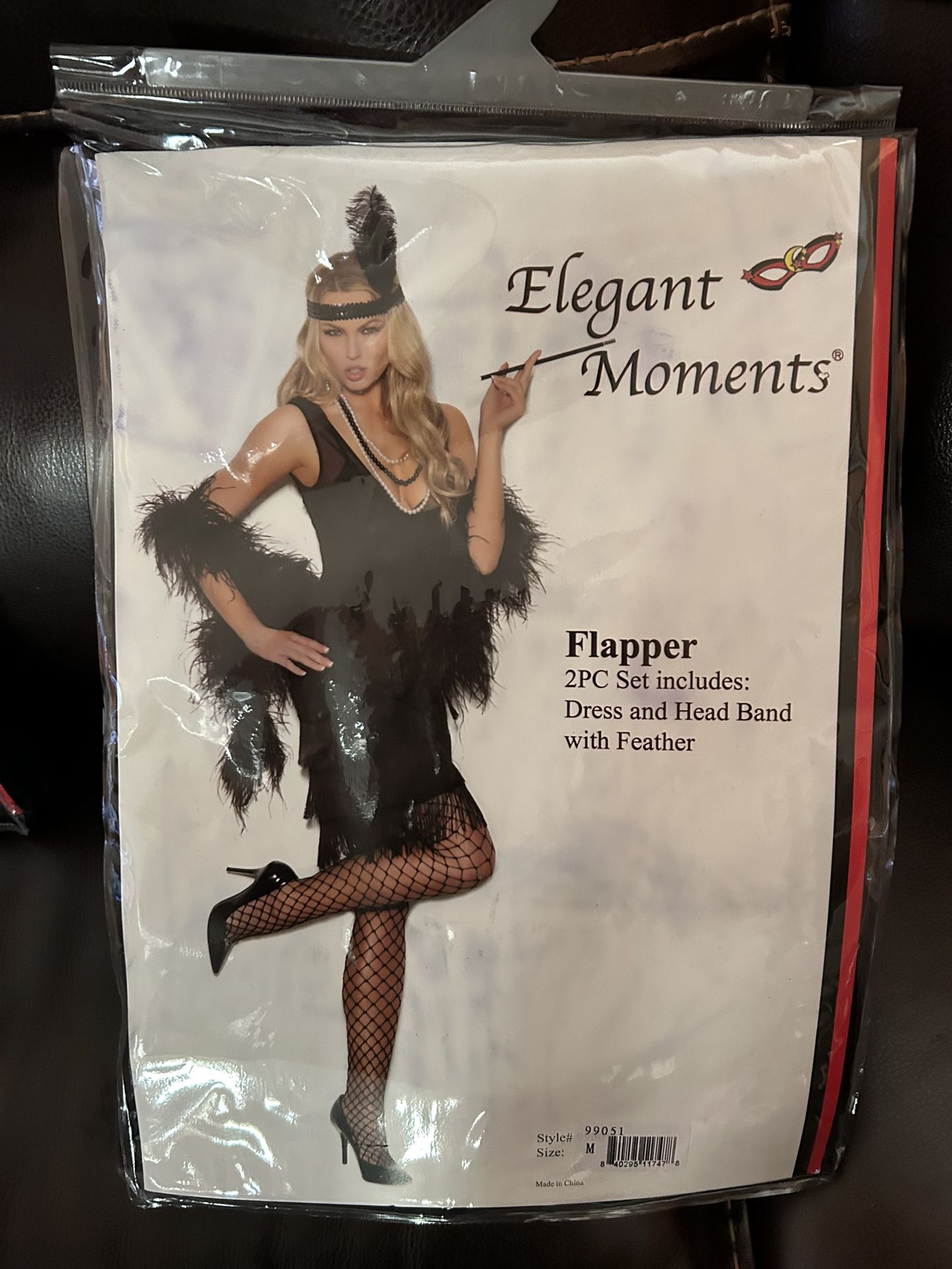 Flapper Halloween Costume Set