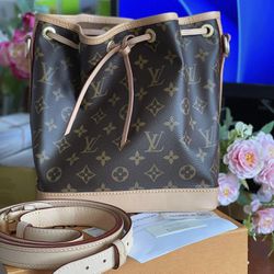 Authentic Louis Vuitton Noe Bb Monogram Like New Please Check More Pictures 
