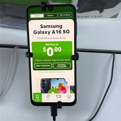 Samsung galaxy A16 5G $0.00 @ Cricket Wireless Royse City 