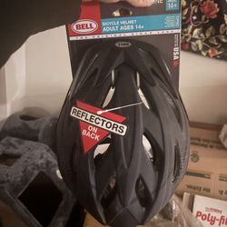 New Adult Bike Helmet With Reflectors 