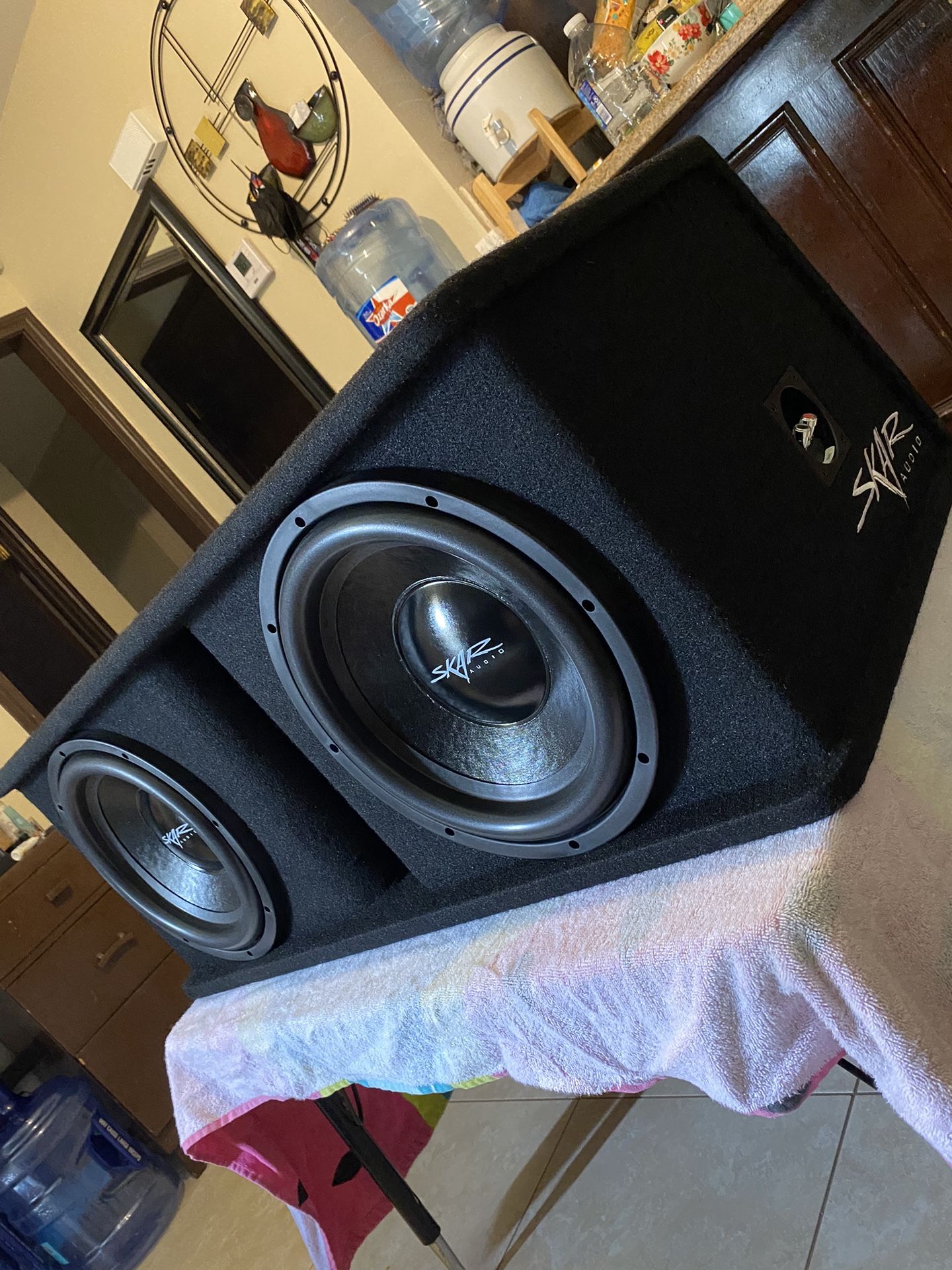 Skar 12s With 1200 Amplifier 