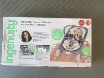 Ingenuity Happy Belly Rock-to-Bounce Massage Seat