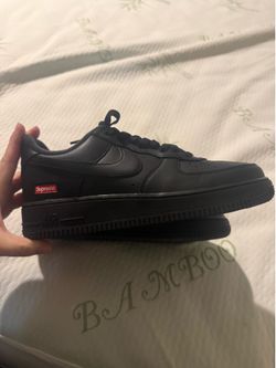Black AirForce1 Supreme
