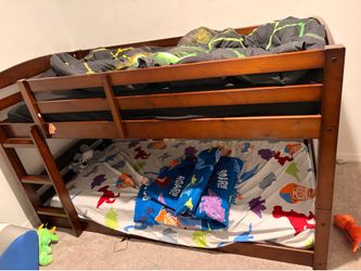 Bunk beds with new mattress