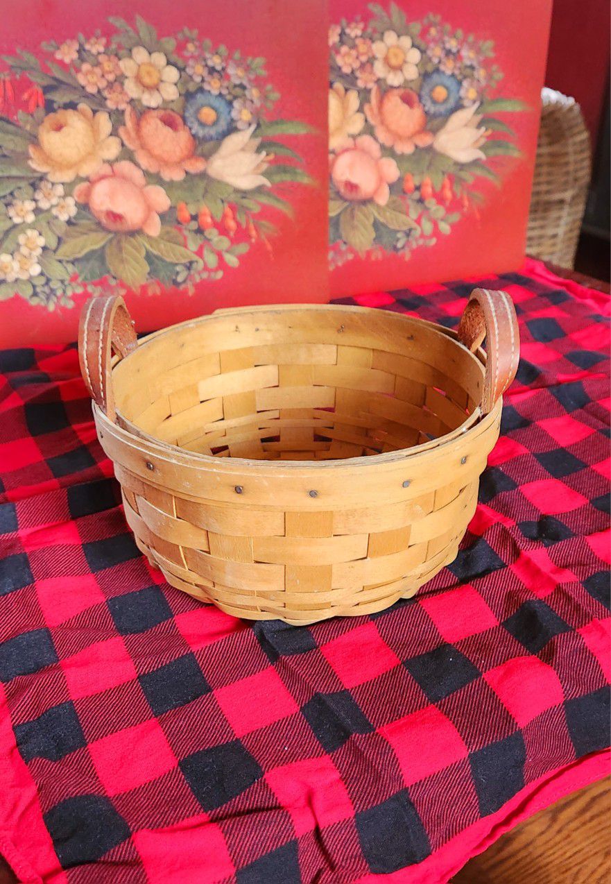 Longaberger Button Basket