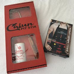 BBQ Set & Apron - NEW