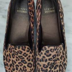 New, Stuart weitzman leopard loafers.
Size 8.