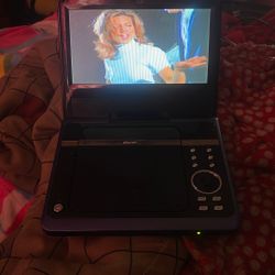 Excellent Condition, 8inch Portable DVD Player With Charger 