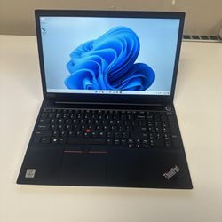 Lenovo ThinkPad E15 15” Laptop 2.10ghz Core i5-10210 10th Gen 8gb 256gb SSD Windows 11 Pro 