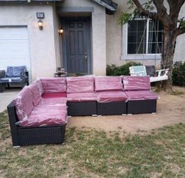 Patio sofa set patio couch outdoor furniture 🚎🆕🚚☑️