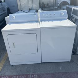 Super Capacity Kenmore Washer And Dryer Set , With Warranty 