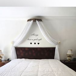Bed Sheer Canopy – Romantic Bedroom Decor